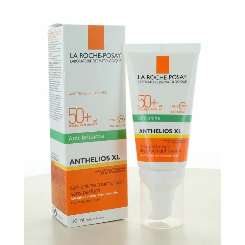 La Roche-Posay Anthelios XL Gel-crème Toucher Sec sans parfum SPF50+ 50ml