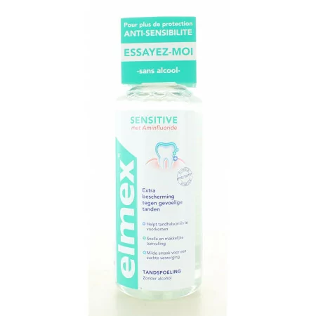 Elmex Sensitive Solution Dentaire 400ml - Univers Pharmacie