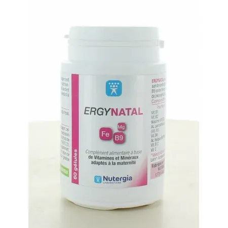 Ergynatal Nutergia 60 gélules