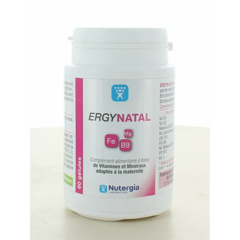 Ergynatal Nutergia 60 gélules