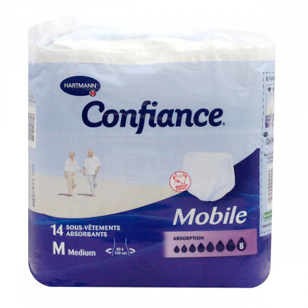 Confiance Mobile Taille M 8 gouttes 14 Sous-vêtements - Univers Pharmacie