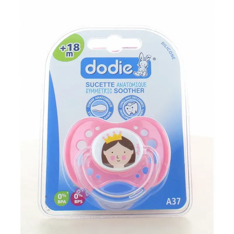 Dodie Sucette Anatomique Silicone +18m