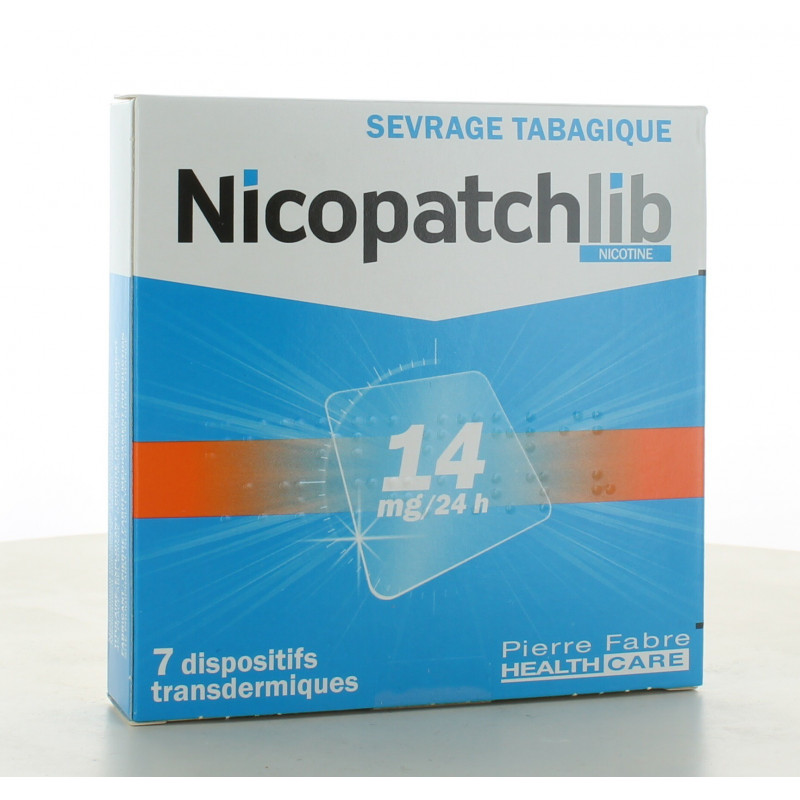 Nicopatchlib 14mg/24H 7 patchs - Univers Pharmacie Nicopatchlib 14mg/24H 7 patchs - Univers Pharmacie