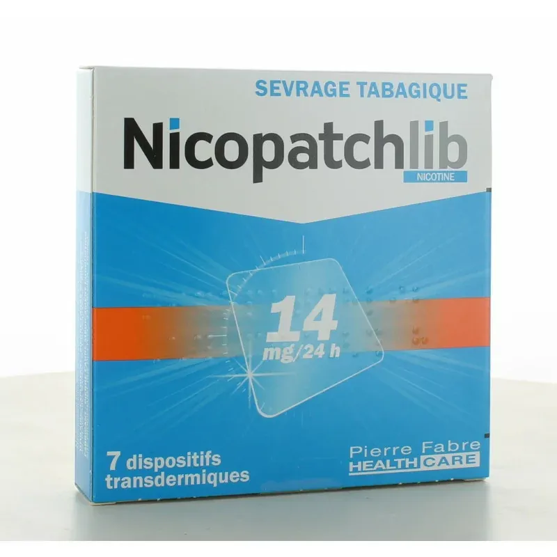 Nicopatchlib 14mg/24H 7 patchs - Univers Pharmacie