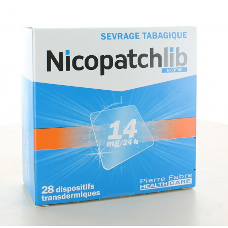 Nicopatchlib 14mg/24H 28 patchs - Univers Pharmacie