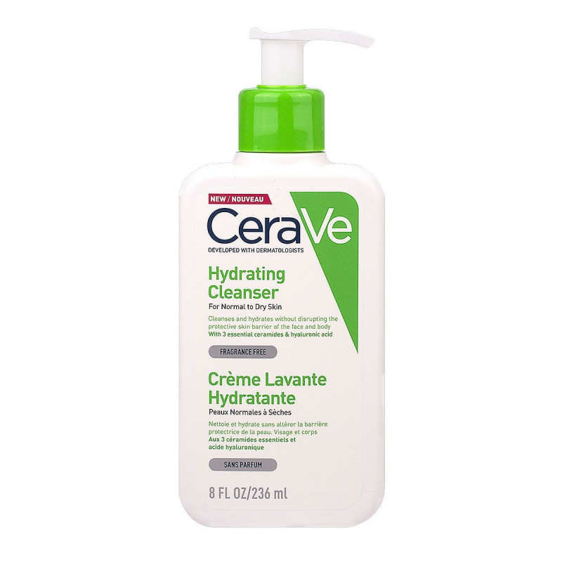 CeraVe Crème Lavante Hydratante 236ml - Univers Pharmacie