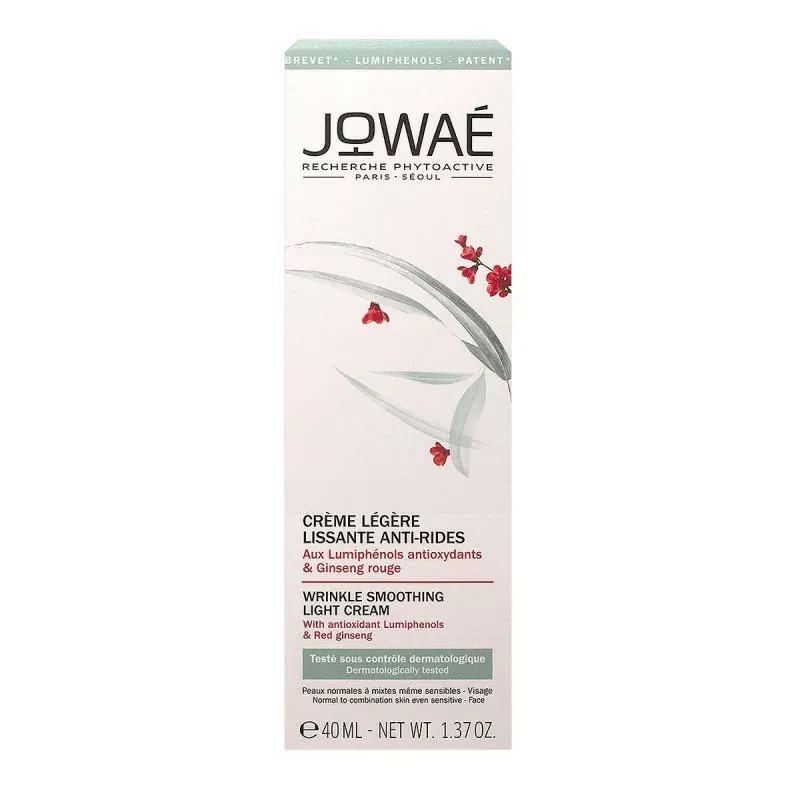 Crème Légère Lissante Anti-rides Jowaé 40ml