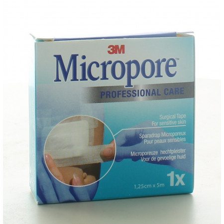 Sparadrap Microporeux 1.25cm X 5m Micropore