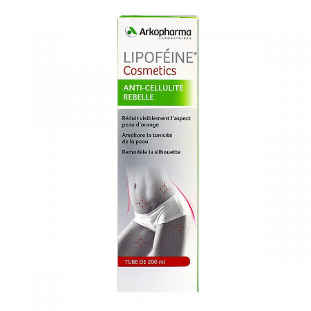 Arkopharma Lipoféine Cosmetics Gel Anti-cellulite Rebelle 200ml - Univers Pharmacie