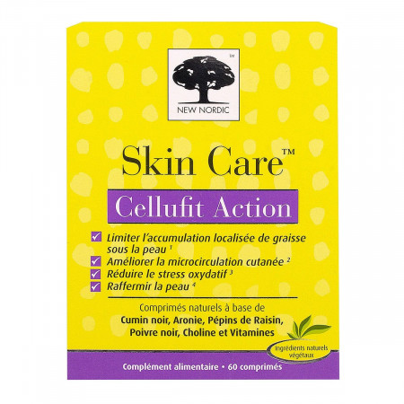 Skin Care Cellufit Action New Nordic 60 comprimés