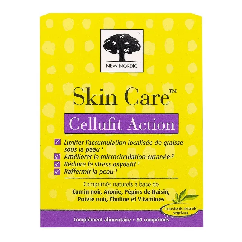 New Nordic Skin Care Cellufit Action 60 comprimés