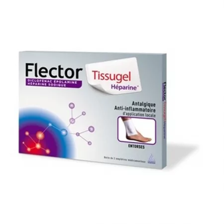 Flector Tissugel Héparine 10X14cm X3 - Univers Pharmacie