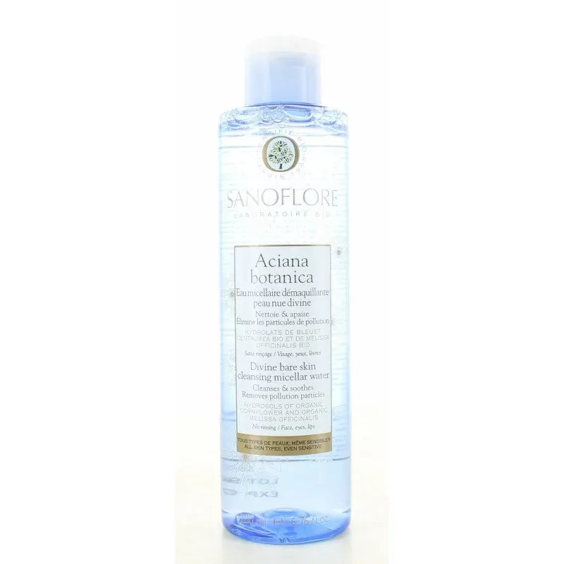 Sanoflore Aciana Botanica Eau Micellaire Démaquillante 200ml