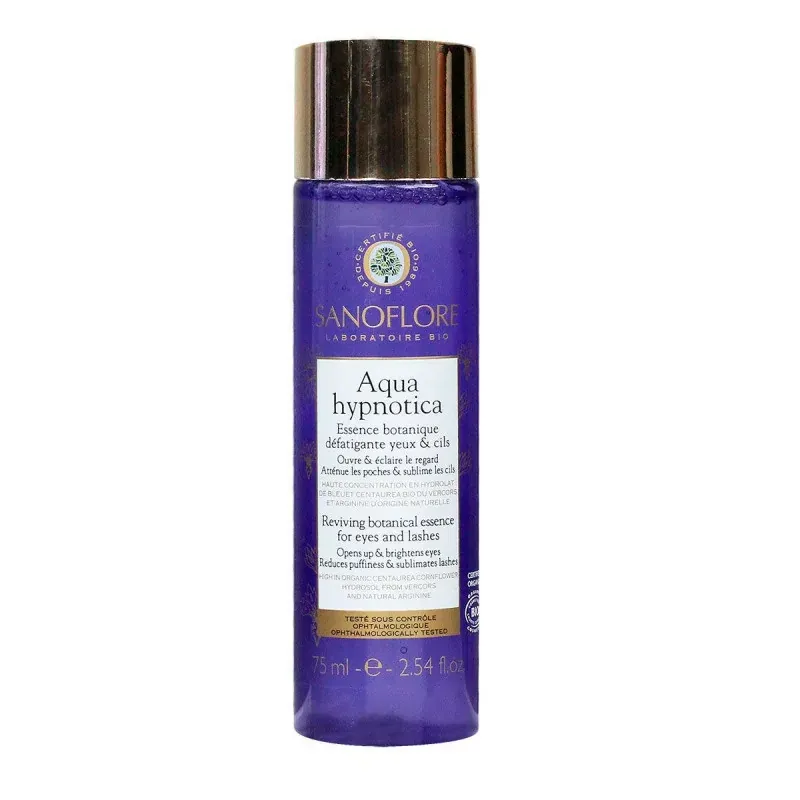 Sanoflore Aqua Hypnotica Essence Botanique Défatiguante Yeux et Cils 75ml
