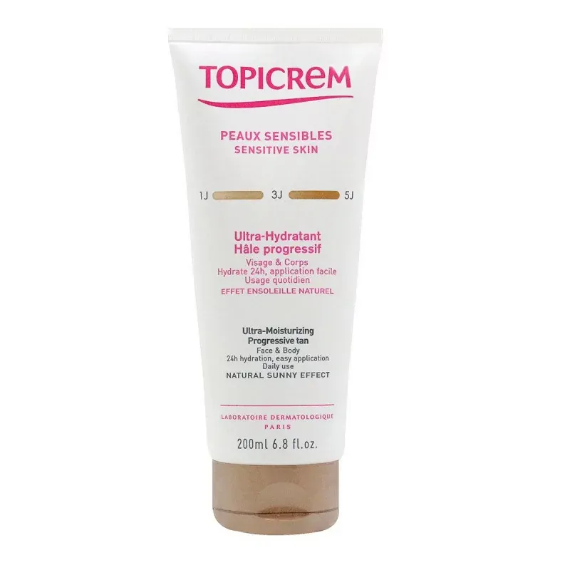 Topicrem Ultra-hydratant Hâle Progressif 200ml - Univers Pharmacie