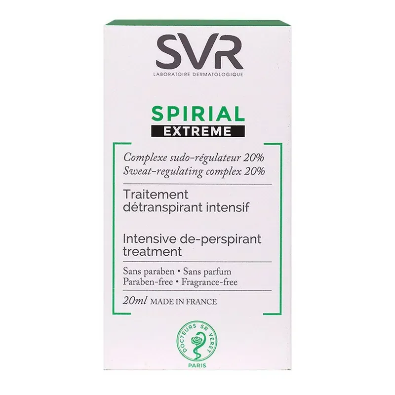 SVR Spirial Extrême Traitement Détranspirant Intensif 20ml