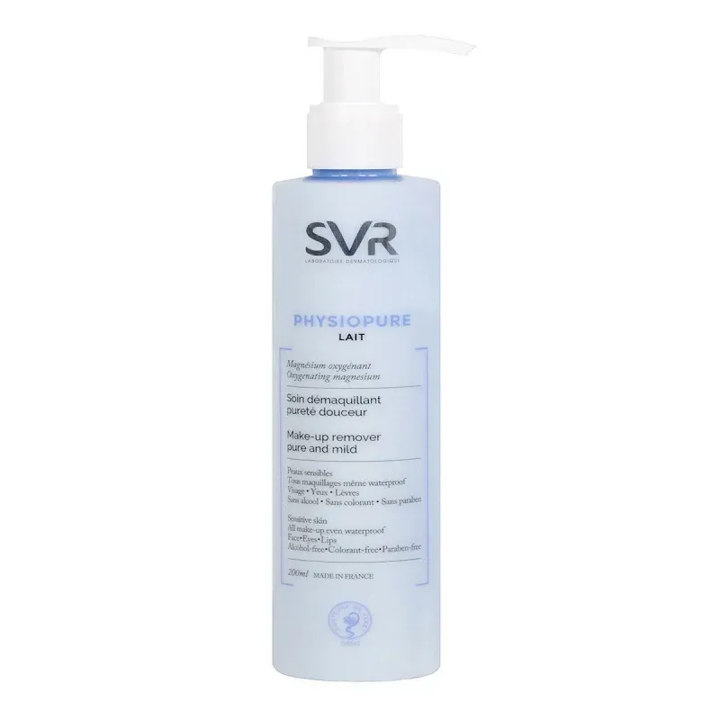 SVR Physiopure Lait Démaquillant 200ml
