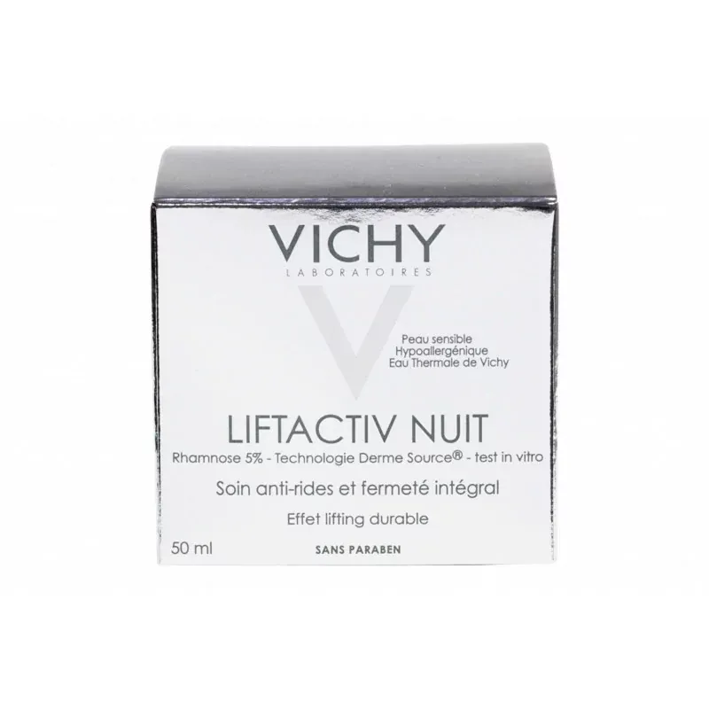 Vichy Liftactiv Nuit Soin Anti-rides et Fermeté Intégral 50ml