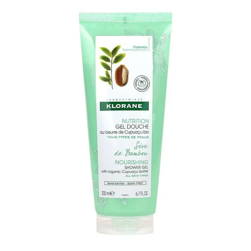 Klorane Gel Douche Sève de Bambou 200ml