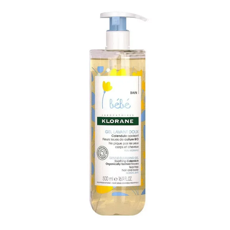 Gel Lavant Doux Bébé Klorane 500ml Gel Lavant Doux Bébé Klorane 500ml