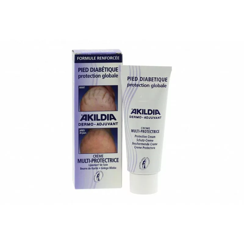 Akildia Crème Pieds du Diabétique 75ml Akildia Crème Pieds du Diabétique 75ml