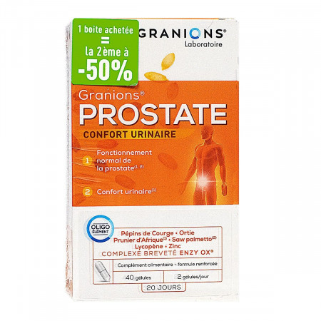 Granions Prostate 2x40 gélules