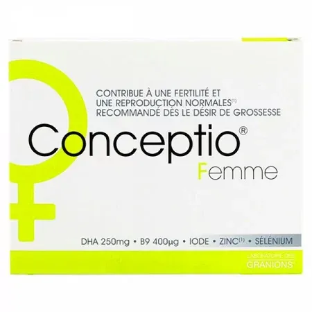 Granions Conceptio Femme 30 capsules et 30 gélules