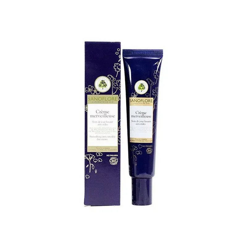 Sanoflore Crème Merveilleuse Soin de Jour Lissant 40ml - Univers Pharmacie