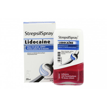 StrepsilSpray Lidocaine 20ml