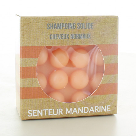 Shampooing Solide Cheveux Normaux Senteur Mandarine 55g