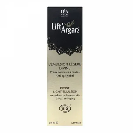 Lift' Argan L'Émulsion Légère Divine 50ml