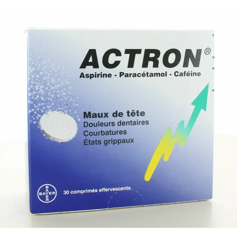 Actron 30 comprimés effervescents