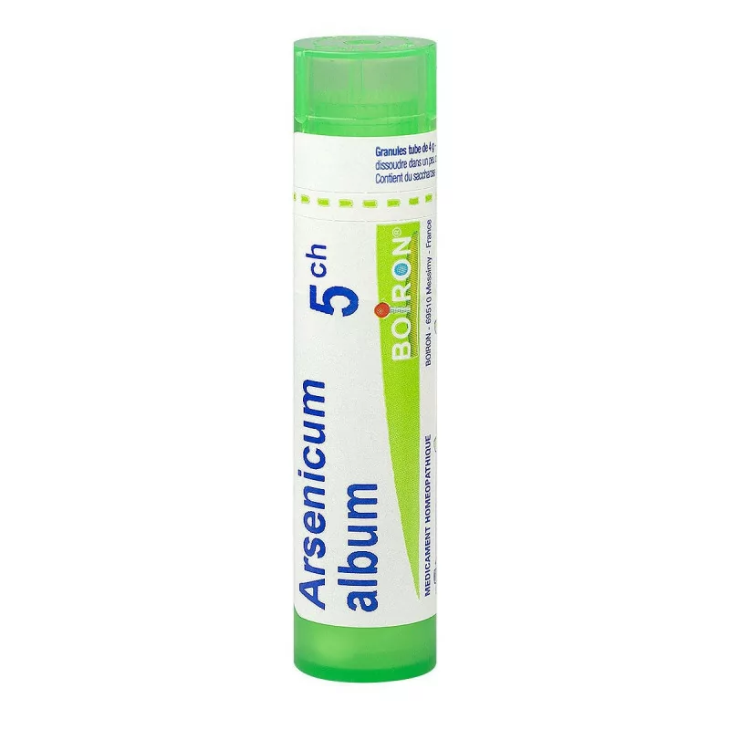 Boiron Arsenicum Album 5CH tube granules - Univers Pharmacie