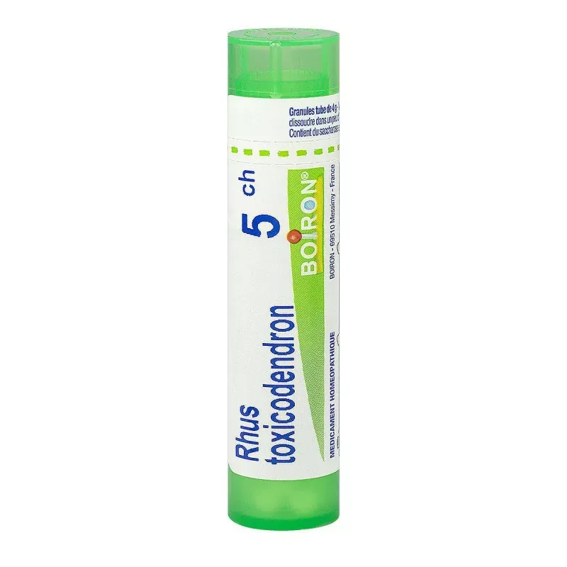 Boiron Rhus Toxicodendron 5CH tube granules - Univers Pharmacie