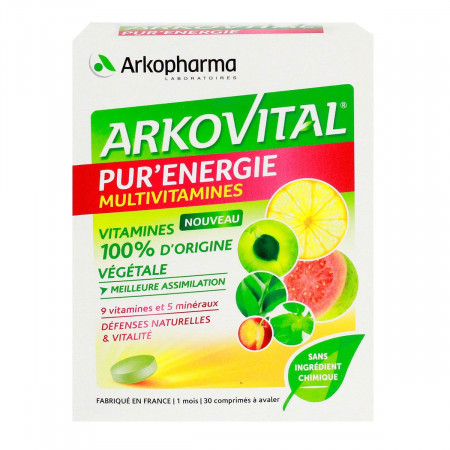 Arkopharma Arkovital Pur'énergie Multivitamines 30...