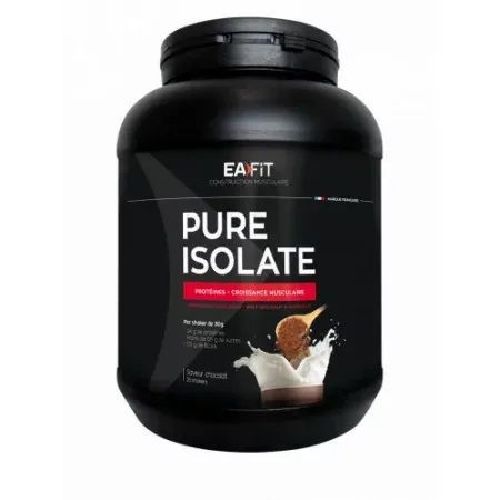 EaFit Pure Isolate Saveur Chocolat 750g - Univers Pharmacie