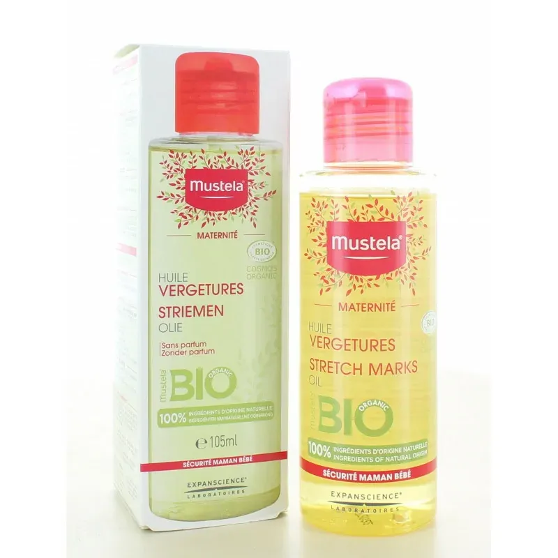 Mustela Bio Huile Vergetures 105ml