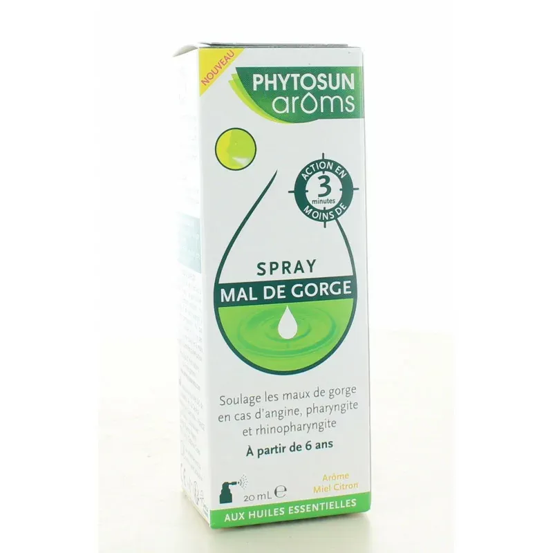 Phytosun Aroms Spray Mal de Gorge 20ml