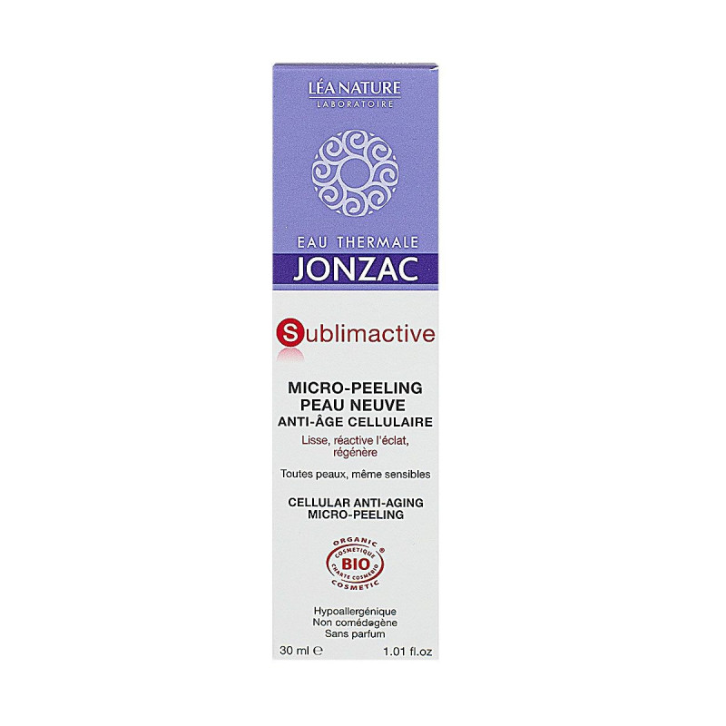 Jonzac Sublimactive Micro-peeling Peau Neuve 30ml Jonzac Sublimactive Micro-peeling Peau Neuve 30ml