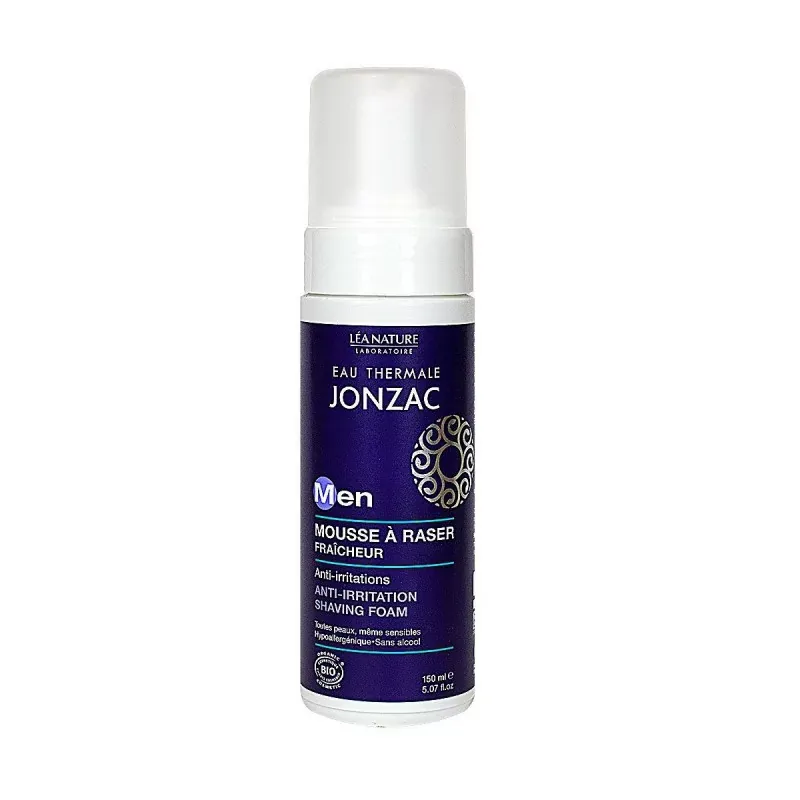 Jonzac Men Mousse à Raser Fraîcheur 150ml