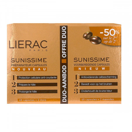 Lierac Sunissime Préparateur 2x30 capsules