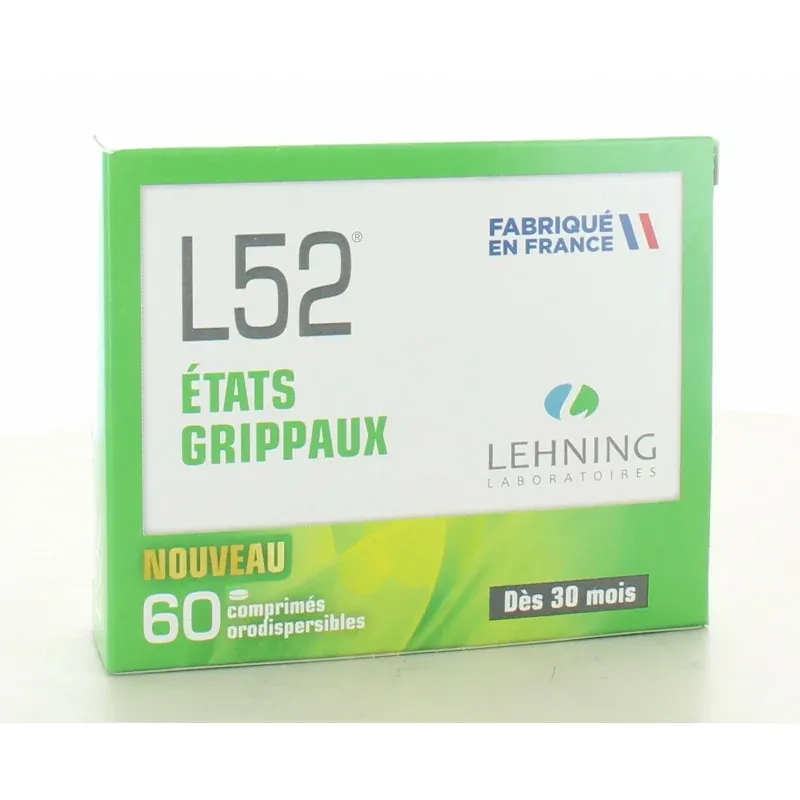 L52 60 comprimés orodispersibles