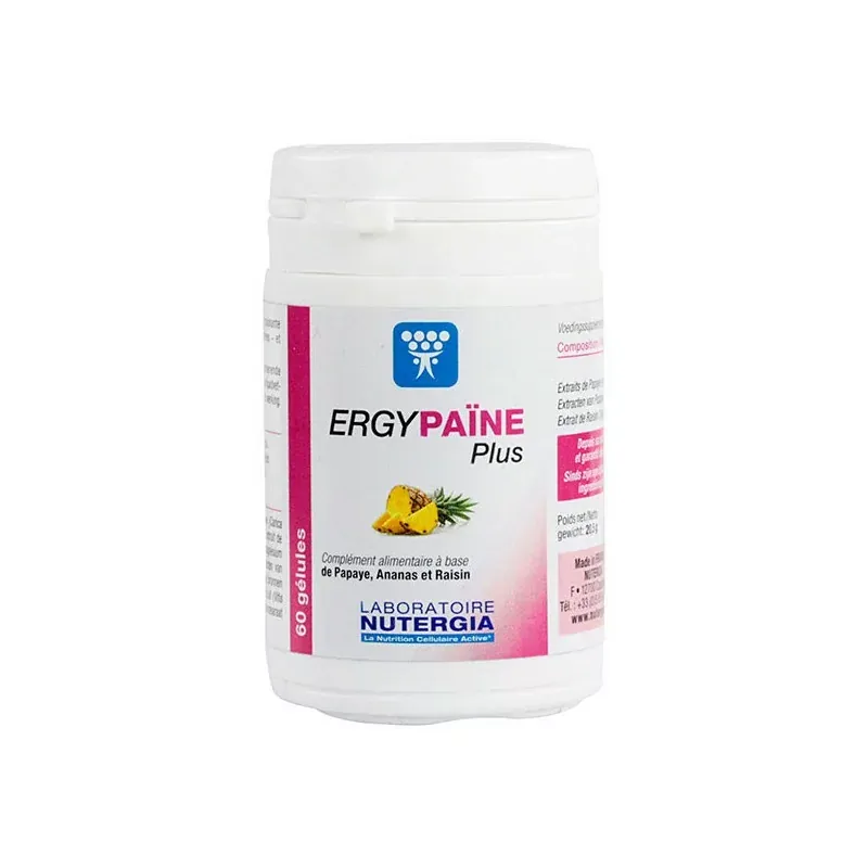Nutergia ErgyPaïne Plus 60 gélules