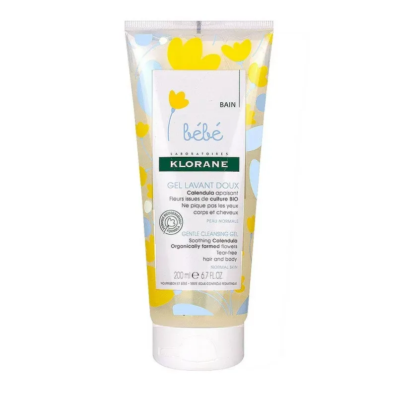 Klorane Bébé Gel Lavant Doux 200ml