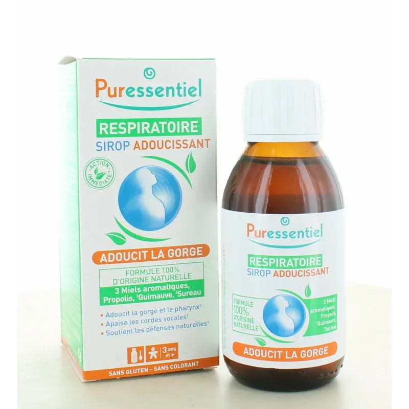 Puressentiel Respiratoire Sirop Adoucissant 125ml Puressentiel Respiratoire Sirop Adoucissant 125ml