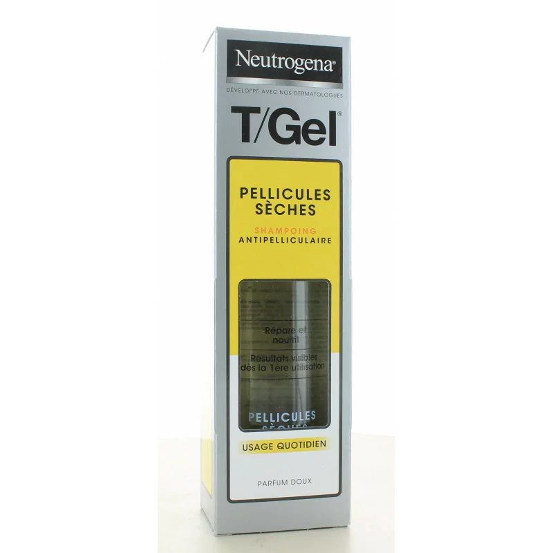Neutrogena T/Gel Shampooing Pellicules Sèches 250ml