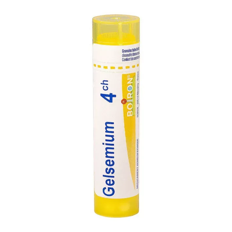 Boiron Gelsemium 4CH tube granules - Univers Pharmacie Boiron Gelsemium 4CH tube granules - Univers Pharmacie