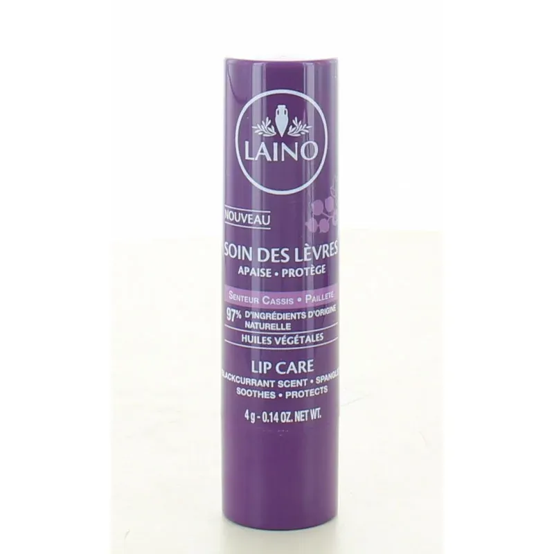 Laino Soin des Lèvres Pailleté Cassis