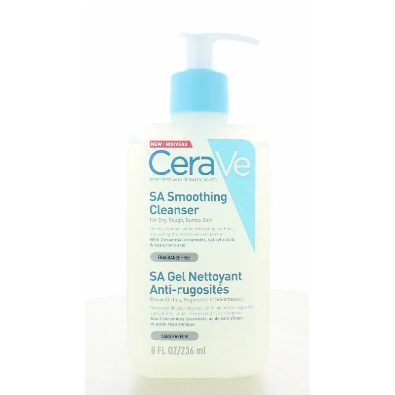 CeraVe SA Gel Nettoyant Anti-rugosités 236ml