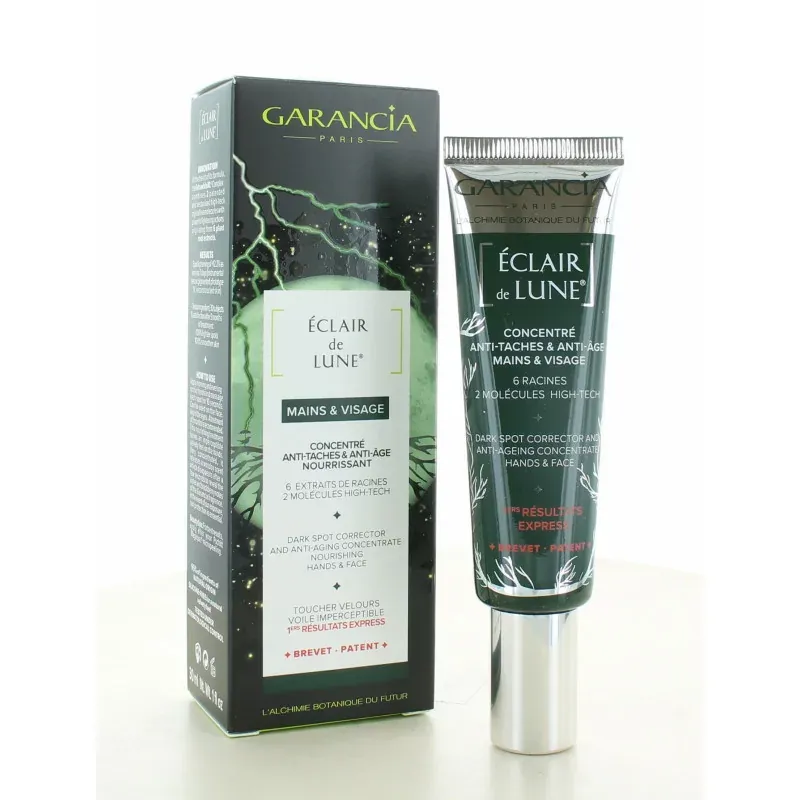 Garancia [Éclair de Lune] Concentré Anti-taches Mains & Visage 30ml